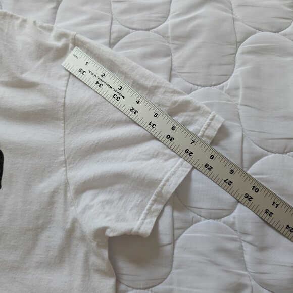 MTV music television tie dye on white t-shirt Large EUC - Picture 6 of 9